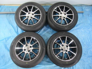Used JDM tire set (175/65R14 BRIDGESTONE MANARAY 5.5J 4H/100)