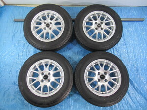 Used JDM tire set (175/70R14 BRIDGESTONE TOPRUN 5.5J ET39)