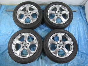 Honda Stream tire set (205/55R17 YOKOHAMA 5H/114.3 ET55)