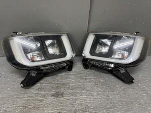 ダイハツ ウェイク X (LA700S) 純正 LED ヘッドライト W2664 左右 動作保証 破損無 ヘッドランプ 左右セット 右 左