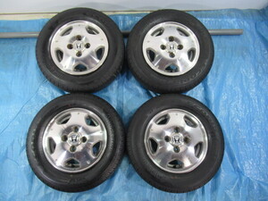 Honda Vamos tire set (145/80R12 80/78N BRIDGESTONE 3.5J 4H/100)
