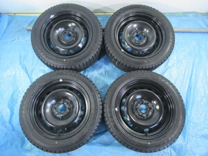 Used JDM tire set (185/55R15 DUNLOP 4H/98 ET35)
