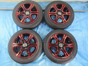 Daihatsu Tanto tire set (155/65R14 CEREBRO 4.5J 4H/100 ET45)