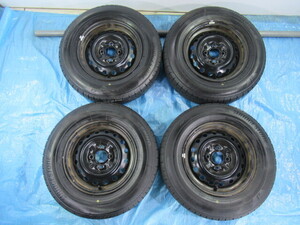 Used JDM tire set (165/80R13 BRIDGESTONE NEWNO ET35)
