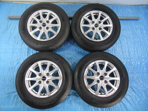 Used JDM tire set (165/80R14 91/90N BRIDGESTONE HOTSTUFF ET42)
